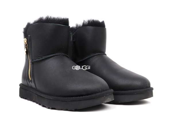 Bailey Zip Mini Metallic Black - 35