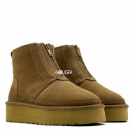 Ugg Neumel Platform Zip Chestnut