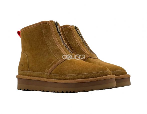 Ugg Neumel Platform Zip Chestnut - 36