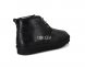 Neumel Boots Women Metallic Black - 39