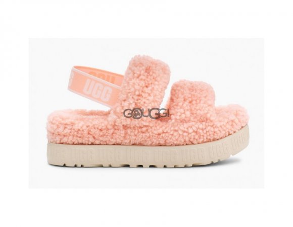 Oh Fluffita Slide Pink Dusk - 36