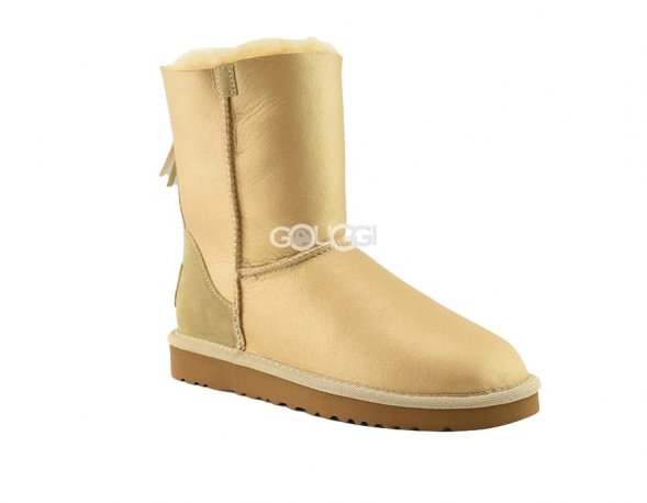 Classic Short ZIP Metallic Sand - 39