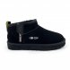 Ugg Women's Ultra Mini Black Zip - 40