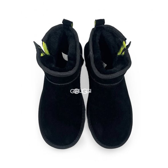 Ugg Women's Ultra Mini Black Zip - 40