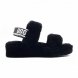 Ugg Oh Yeah Slide - Black - черный, 36, Натуральная овчина
