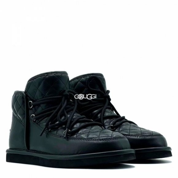 Ugg Lodge Mini Leather Black - 36