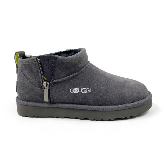 Ugg Women's Ultra Mini Grey Zip