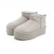 Женские ультра мини угги на платформе Ugg Ultra Mini Platform Boot - Seal