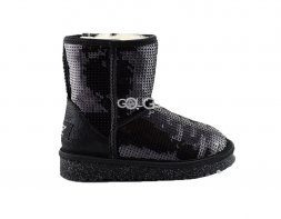 Kids Classic Short Sparkles Black