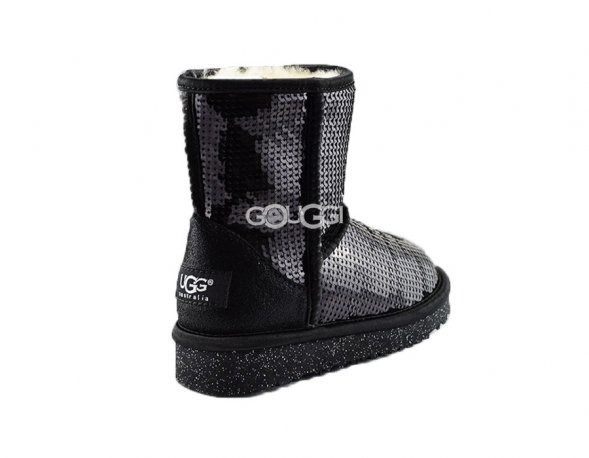 Kids Classic Short Sparkles Black