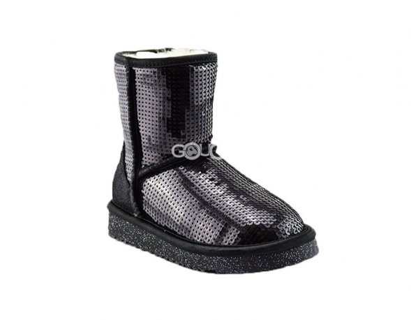 Kids Classic Short Sparkles Black