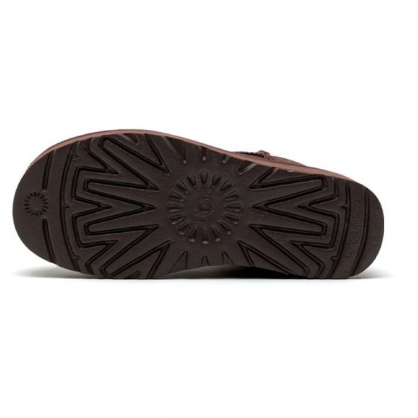 Женские мини угги на платформе Ugg Mini Platform Boot - Burnt Cedar