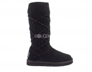 Classic Argyle Knit Black Classic Argyle Knit Black