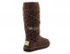 Classic Argyle Knit Chocolate
