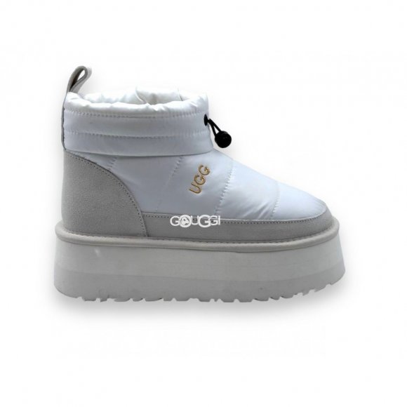 UGG Womens OBBA Platform - White - 41