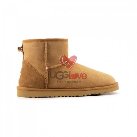 Ugg Classic Mini Men's - Chestnut - Каштановый, 40, Натуральная замша обработанная специальным составом