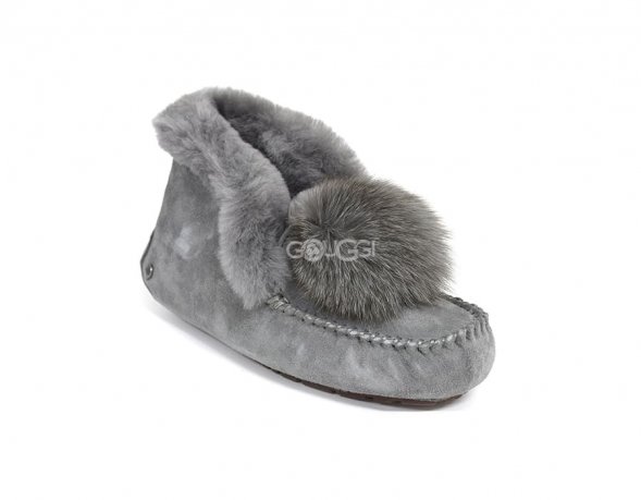 Alena Pom Pom Grey