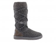 Classic Argyle Knit Grey Classic Argyle Knit Grey