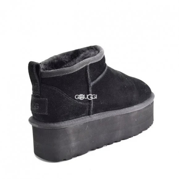 Ugg Classic Ultra Mini Platform Black - 36 Ugg Classic Ultra Mini Platform Black - 36