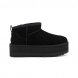 Ugg Ultra Mini Platform Boot - Black - черный, 36, Замша