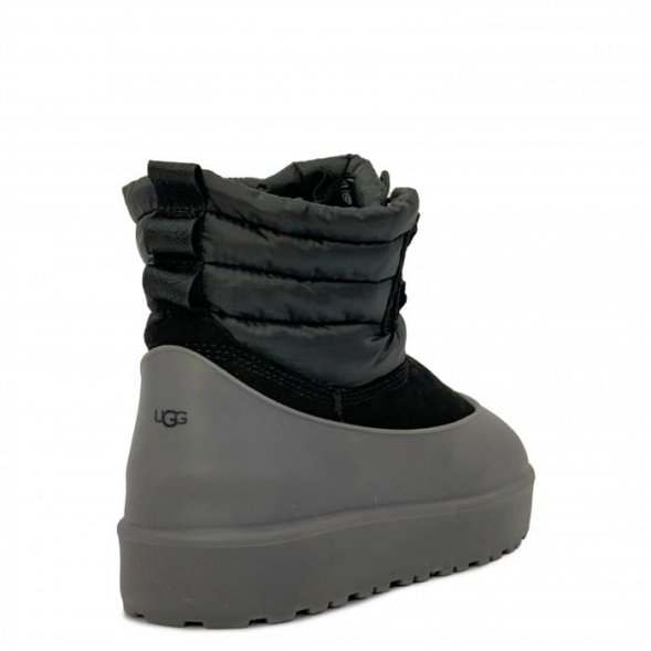 Мужские мини угги Ugg Classic Mini Men Lace-up Weather - Black