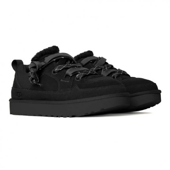 Ugg Lowmel Lo - Black - черный, 36, Замша