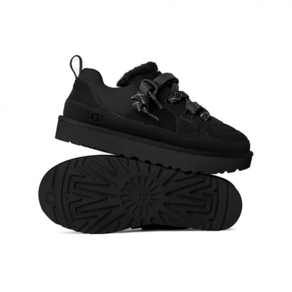 Ugg Lowmel Lo - Black - черный, 36, Замша