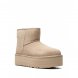Женские мини угги на платформе Ugg Mini Platform Boot - Mustard Seed
