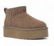 Женские ультра мини угги на платформе Ugg Ultra Mini Platform Cappuccino