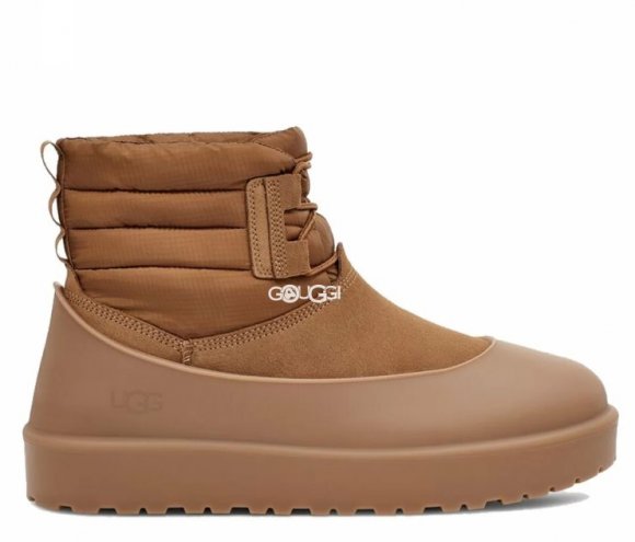 Ugg Mens Classic Mini Lace-up Weather Chestnut - 42