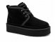 Женские ботинки на платформе Ugg Neumel Platform - Black