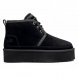 Женские ботинки на платформе Ugg Neumel Platform - Black