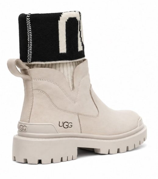 Ugg Martin Knit - Beige - Бежевый, 40, Натуральная кожа (нубук)