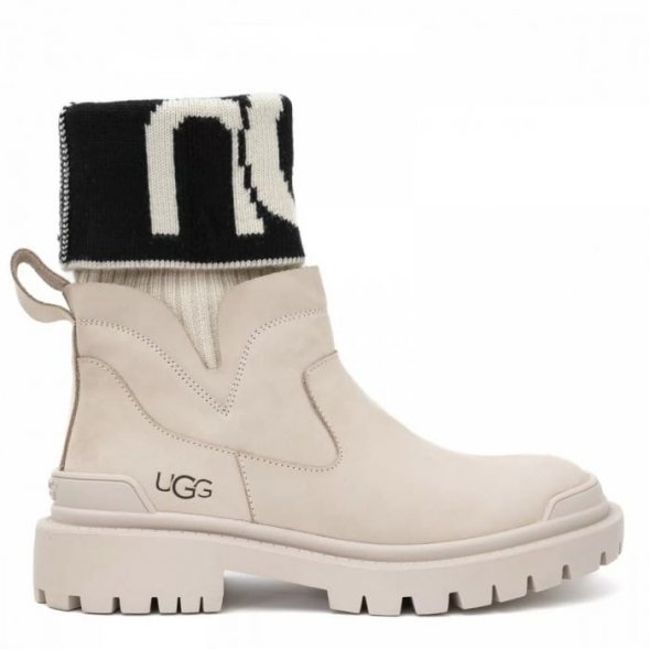 Ugg Martin Knit - Beige - Бежевый, 40, Натуральная кожа (нубук)