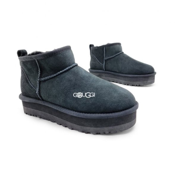 UGG Classic Ultra Mini Platform Dark Grey - 38