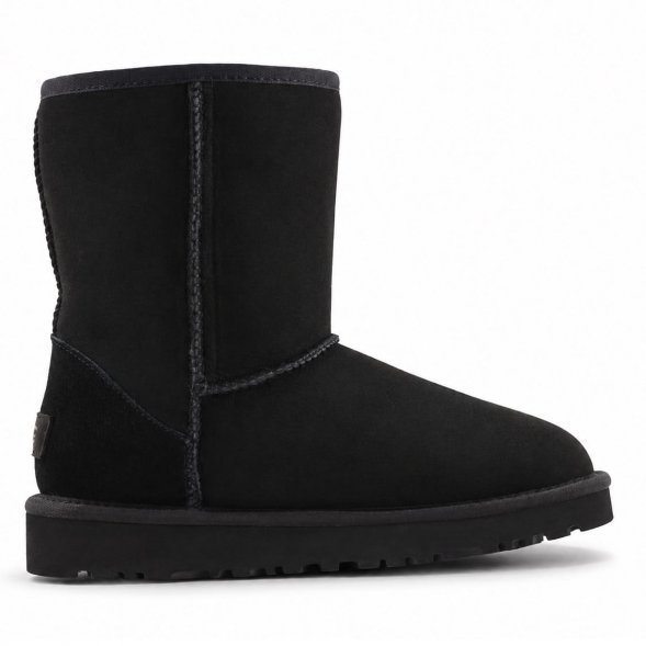 Мужские непромокаемые короткие угги Ugg Classic Short Men's - Black