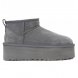 Ugg Ultra Mini Platform Boot - Grey - серый, 36, Замша