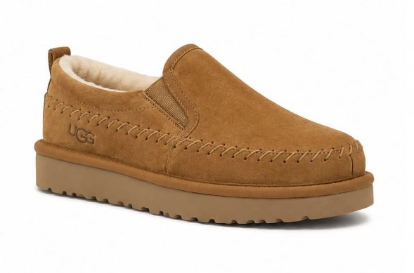 Ugg Stitch Slip - Chestnut - Каштановый, 36, Замша