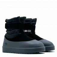 Ugg Mens Classic Short Pull-On Black Ugg Mens Classic Short Pull-On Black