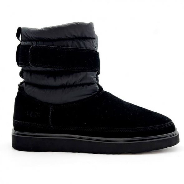 Унисекс ботинки Ugg Classic Short Pull-On - Black