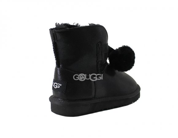 Kids Gita Metallic Black - 35 Kids Gita Metallic Black - 35