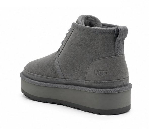 Женские ботинки на платформе Ugg Neumel Platform - Grey