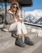 Женские ботинки на платформе Ugg Neumel Platform - Grey