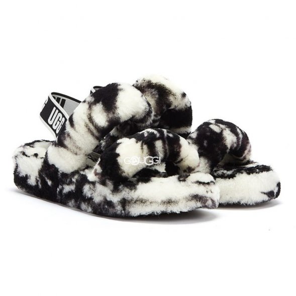 Ugg Oh Yeah Marble Black White - 37