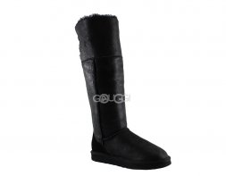 Classic Tall Metallic Skillful Wrestling Black