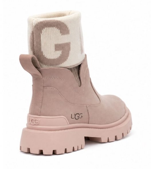 Ugg Martin Knit - Dusk - Розовый, 35, Натуральная кожа (нубук)