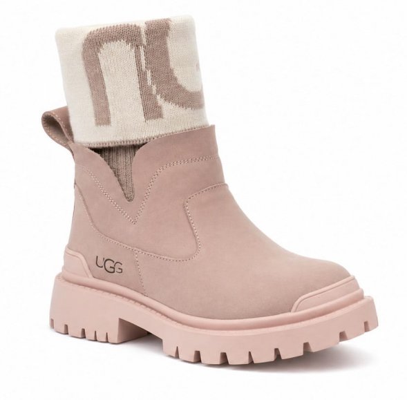 Ugg Martin Knit - Dusk - Розовый, 35, Натуральная кожа (нубук)