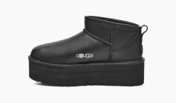 UGG Classic Ultra Mini Platform Metallic Black