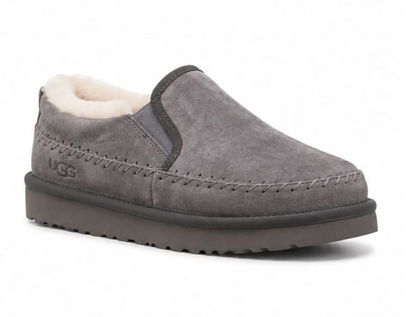 Ugg Stitch Slip - Grey - серый, 37, Замша