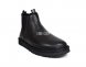 Mens Neumel Chelsea Metallic - Black